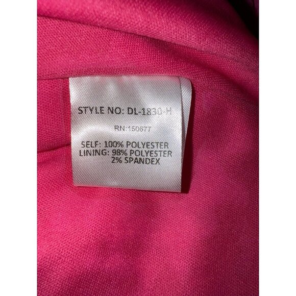 Strut & Bolt NWT Embroidered Tassel Vneck Pink White Maxi Dress Size Large - Picture 7 of 8